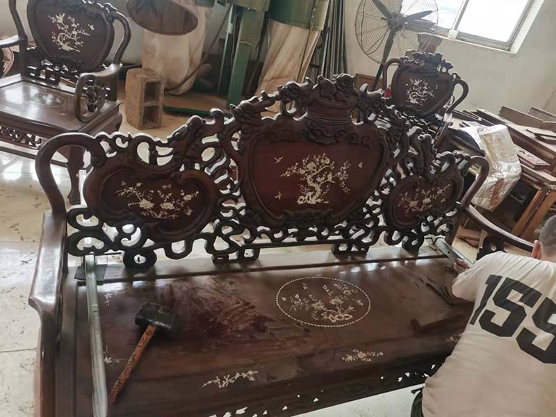 无为旧红木家具保养