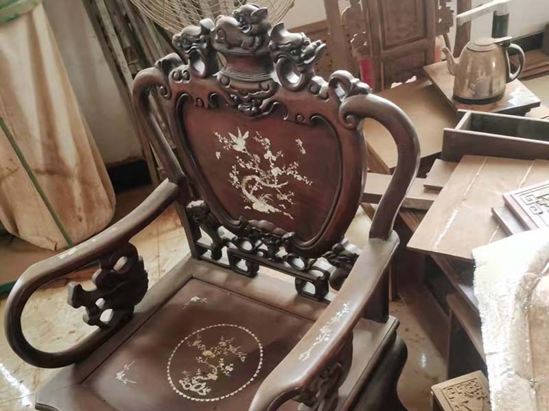 无为旧红木家具维修